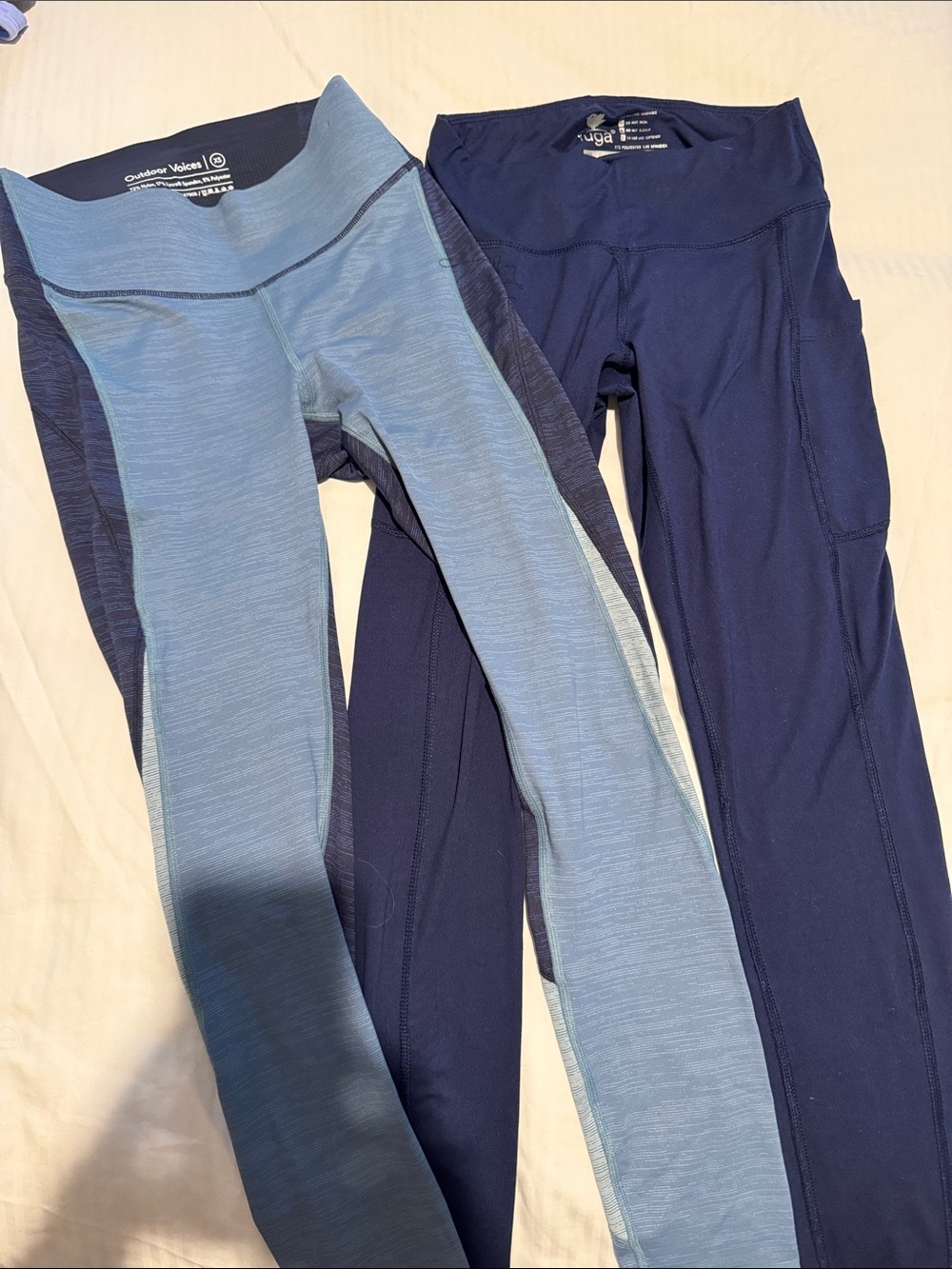 Bundle 2- outdoor voices & iuga new women’s leggings xs